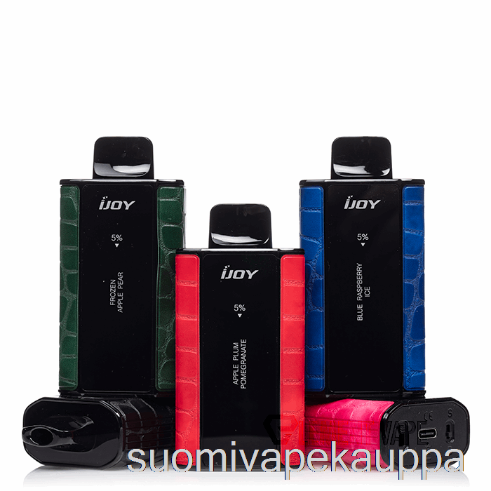 Vape Kauppa Ijoy Captain 10000 Kertakäyttöistä Sinimarjaa